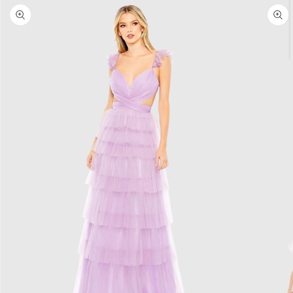 $598 Mac Duggal Lavender Dream SZ 2 - Picture 1 of 5